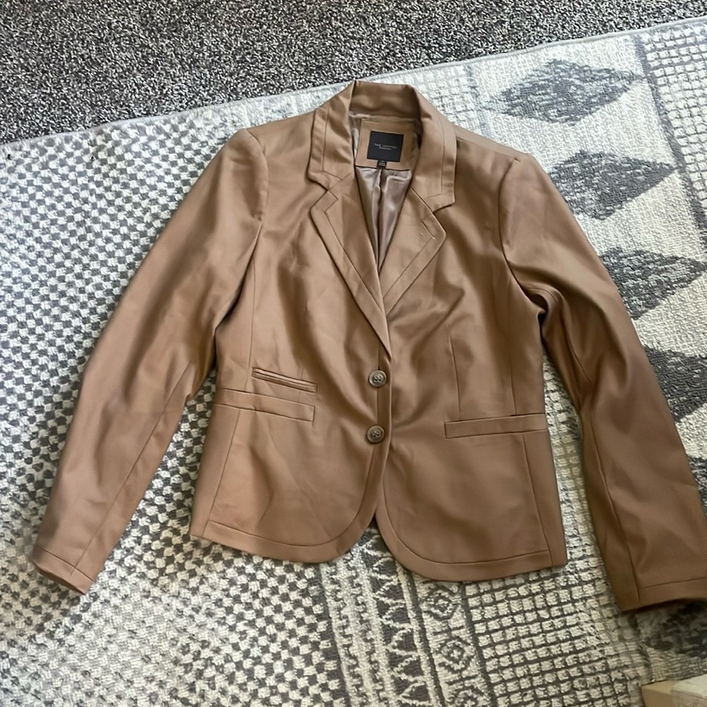 The Limited brown fitted blazer
